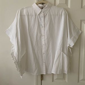 Mango White Dress Shirt